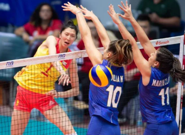 清华婺为中国女排加油！