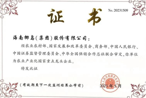 海南椰岛荣获国家重点龙头企业，“小巨人”再腾飞(2)281.png
