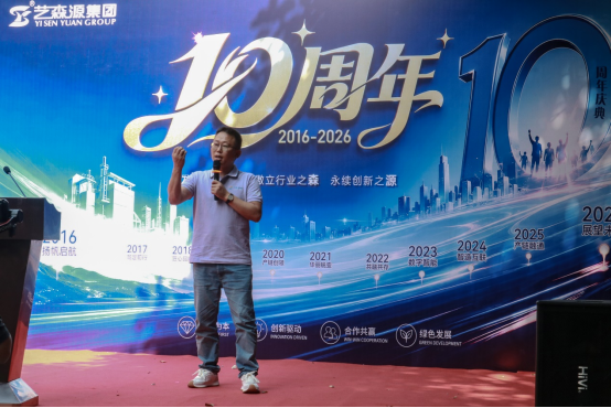 十年磨一剑，智启新征程：贵州艺森源集团十周年庆典圆满举行